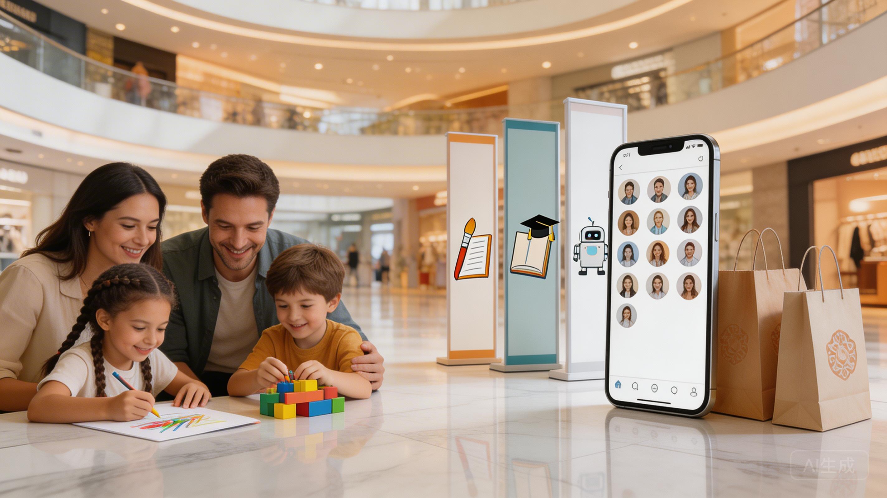 亲子与家庭客运营:亲子活动乐区、教育培训机构联合拉新,老旧商场如何用私域拉回客流与成交