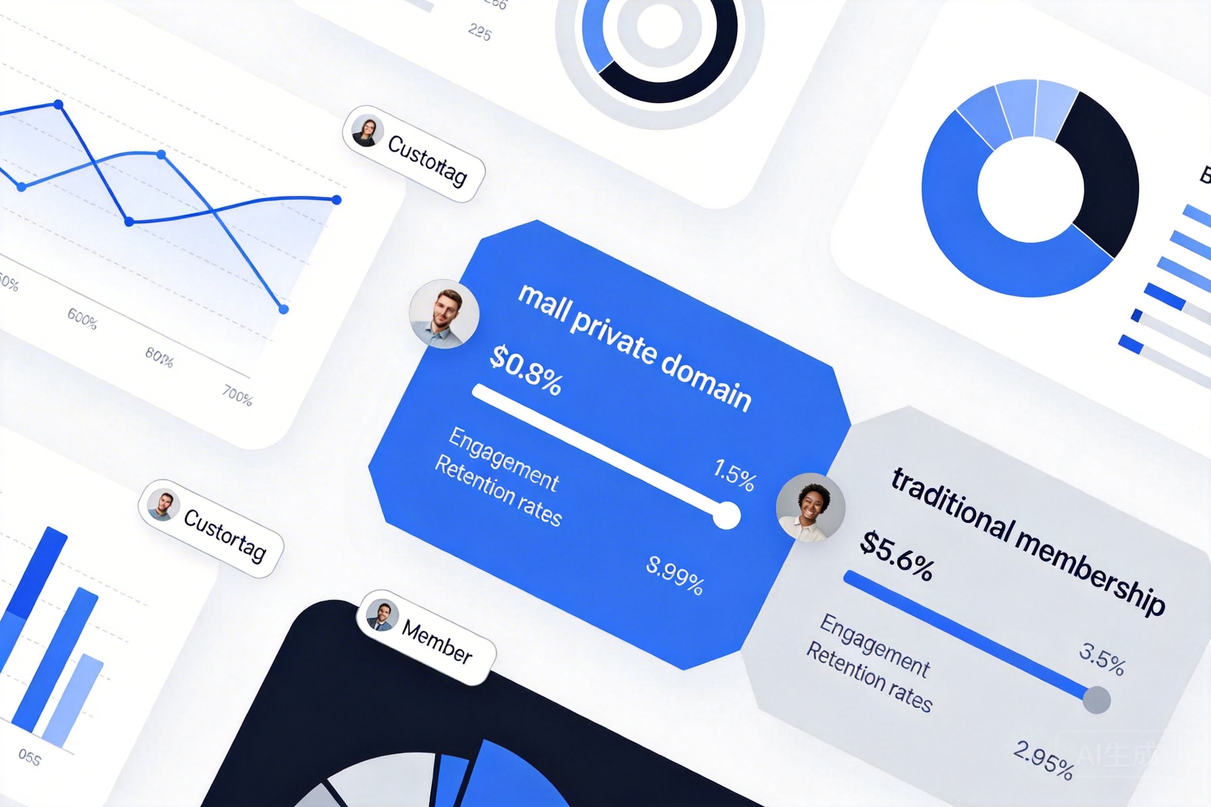如何利用会员标签和数据看板,拆出“高价值客群”重点运营?(商场私域 vs 传统会员)