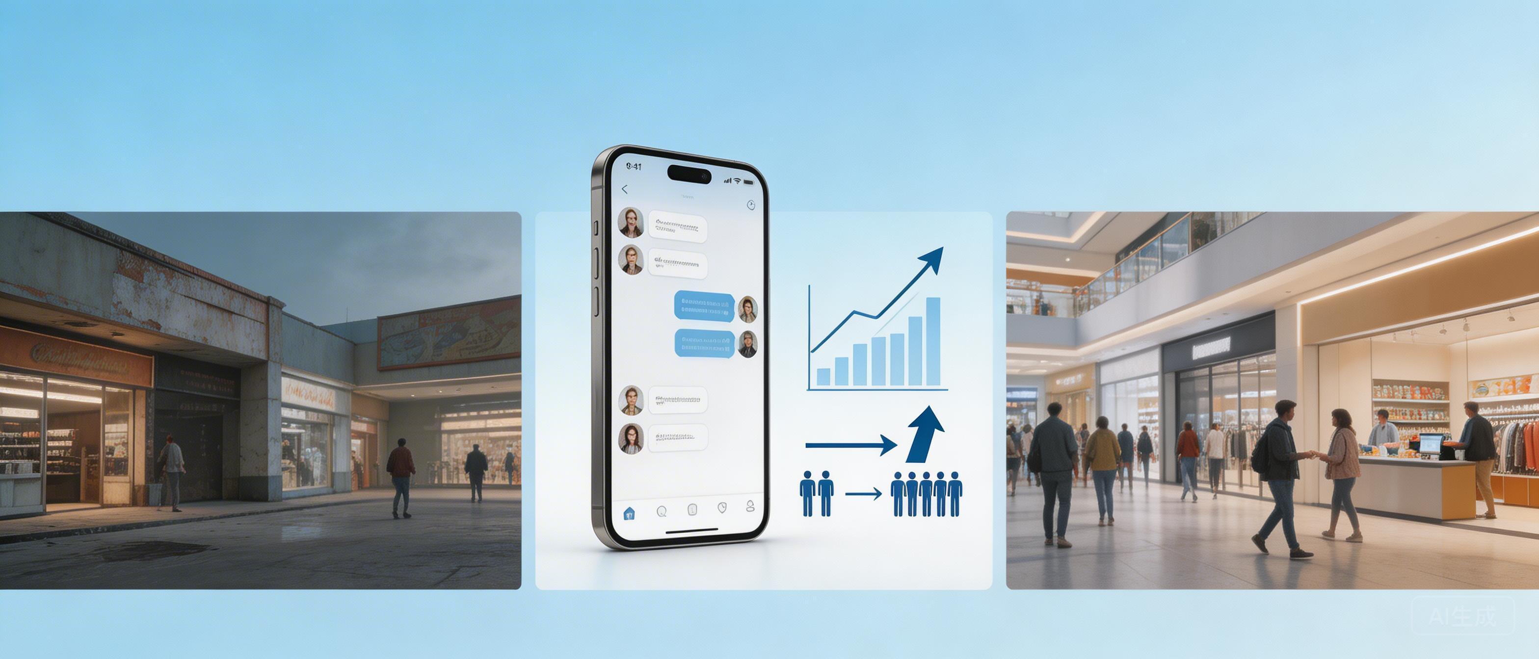 社群运营场景:商户经营交流群怎么做?老旧商场用数据驱动把客流变销量