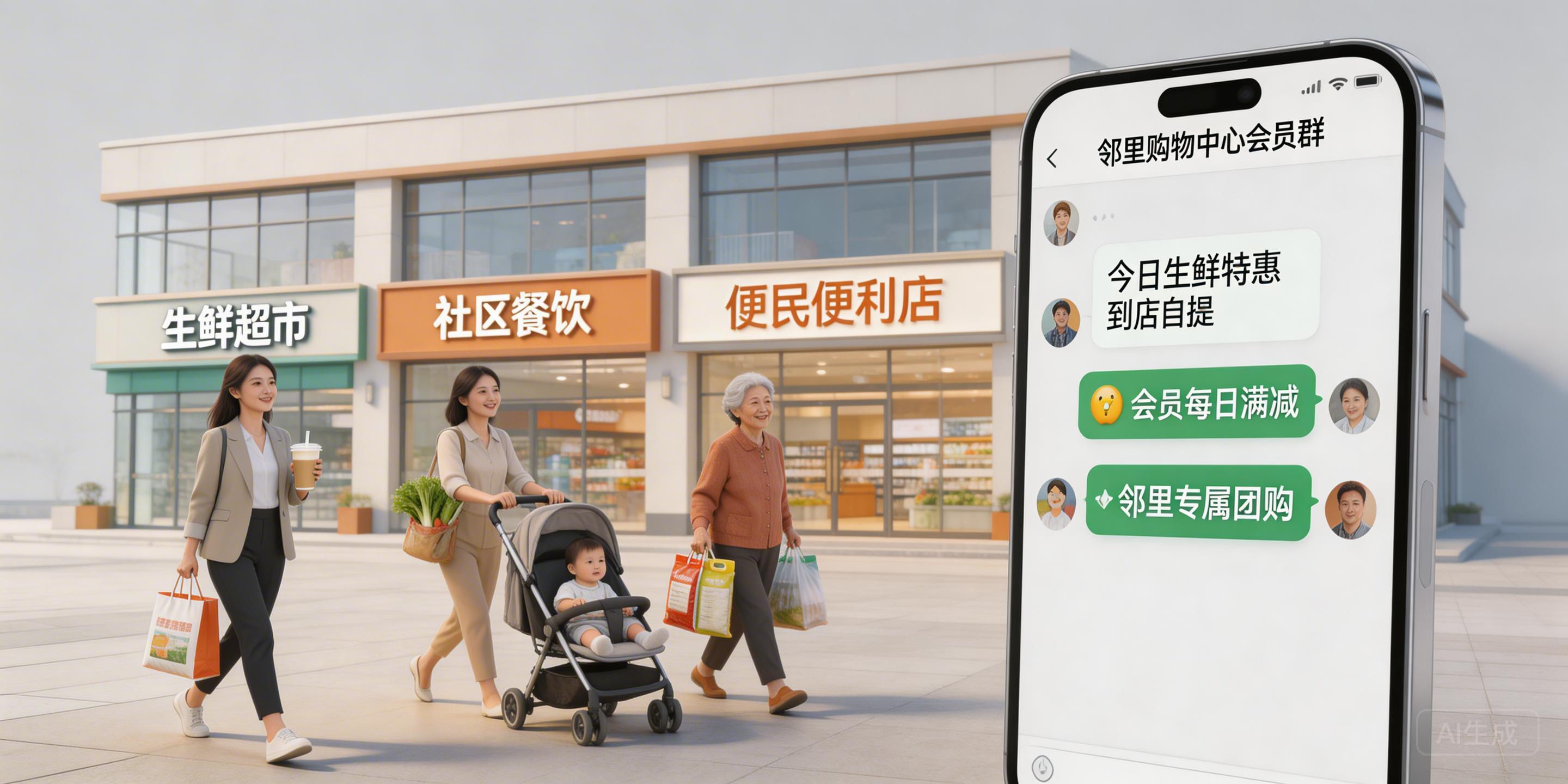 区域型购物中心,客单不高但高频刚需,还适合做私域吗?