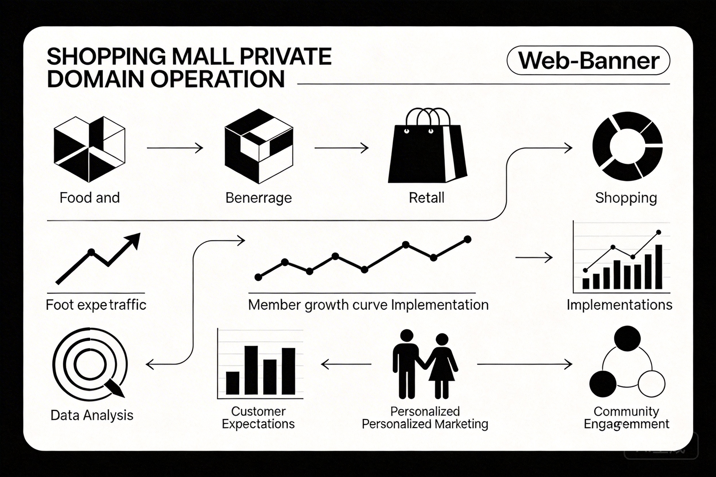 购物中心私域运营适合哪些业态(如餐饮占比提升)?推广部经理最关心的效果预期与落地路径